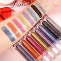 Private Label Waterproof Liquid Duochrome Multichrome Metallic Effect Shine Color Changing Glitter Chameleon Lip Gloss