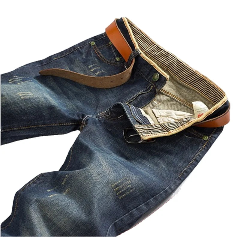 Factory Direct Sale Men Jeans Pants 2025 Wholesale Stock Jeans Quality Cheap Jeans