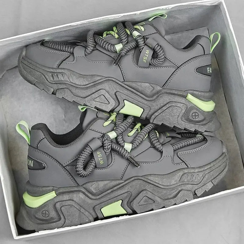 Height Increasing Sports Shoes Sports Casual Running Thick Sole Waterproof Anti Slip and Wear-resistant Lightweight Casual Shoes