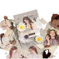 100 Stickers Per Box Non-definition Romance Series Character Collection Handbook Decoration Collage Material Stickers