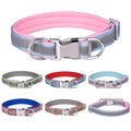 Reflective 6 Colors Dog Collar  Quick Release Buckle Pet Training Collars for Puppy Small Medium Large Dogs