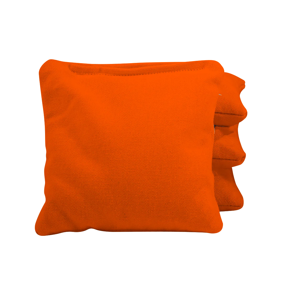 6-IN DAILY ORANGE COMPETITION REGULATION CORNHOLE BAGS