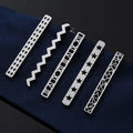Multicolor Stainless Steel Funny Creative Fashion Guitar Shape Men's Tie Clip Model T9-27