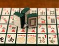 Vintage Enrobed Customised Mahjong Tiles-Professional Casino Quality Rectangle Tiles for Entertainment