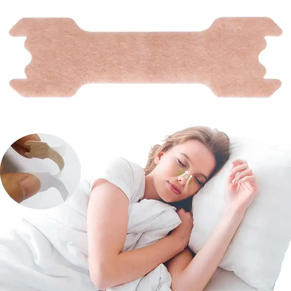 New Trend 66x19mm Anti-Snoring Nasal Pads Nose Pads Nose Strips for Better Sleep and Better Breathing