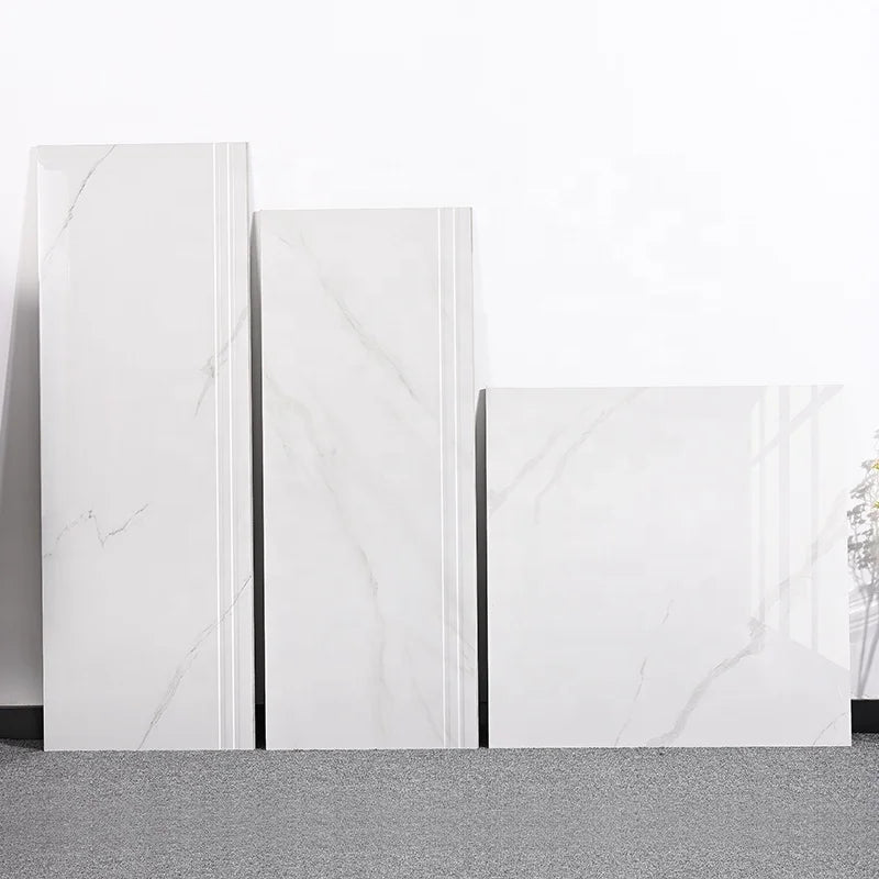 Non-Slip Glossy Marble Tile Matching Stair Treads 470*1200mm/ 470*1350mm for Stairway