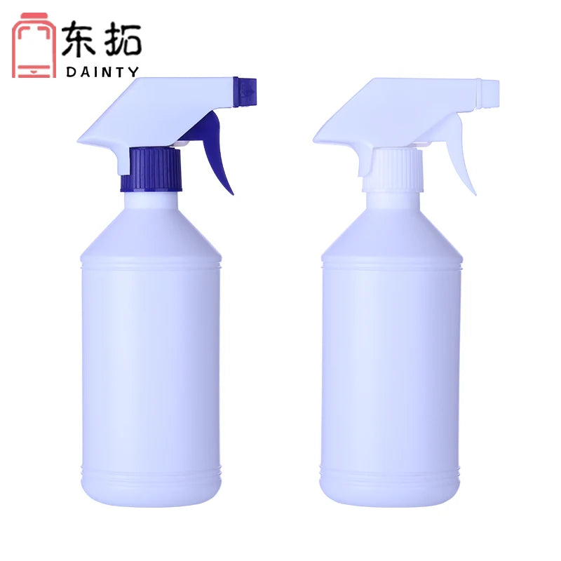 500ml 16OZ HDPE Plastic Bottle Spray Bottle Cleaning Bottle With Trigger