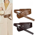 Women's Belt Vintage Real Cow Hide Leather Wide Belts Buckle Waist Belt Genuine Leather Waistbands
