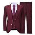 Wholesale High Quality Men's Wedding Suit 3 Pieces Sets Fashion Men Slim Business Office Suit Formal Men Blazer+ Pants + Vest