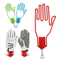 1 Pcs Golf Glove Holder Dryer Hanger Key Chain Plastic Glove Rack Stretcher 4 Colors Stretcher Gift Idea Drop Ship Accessor