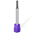 Customizable ODM/OEM 3-Flute 40-Degree Helix AlCrSiN Coated Tungsten Carbide End Mill for Graphite CNC Milling G-S3-