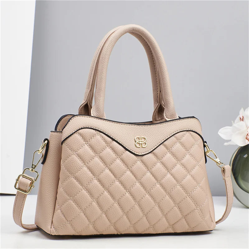 Factory In-Stock High-End Women's PU Crossbody Shoulder Bag Fashionable Zipper Closure Messenger Bag Model 21494