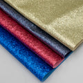 Fashion-Forward Chunky Glitter PU Synthetic Leather Fabric Stretch Woven Backing Shoes Cars Seats Durable PVC Microfiber Suede