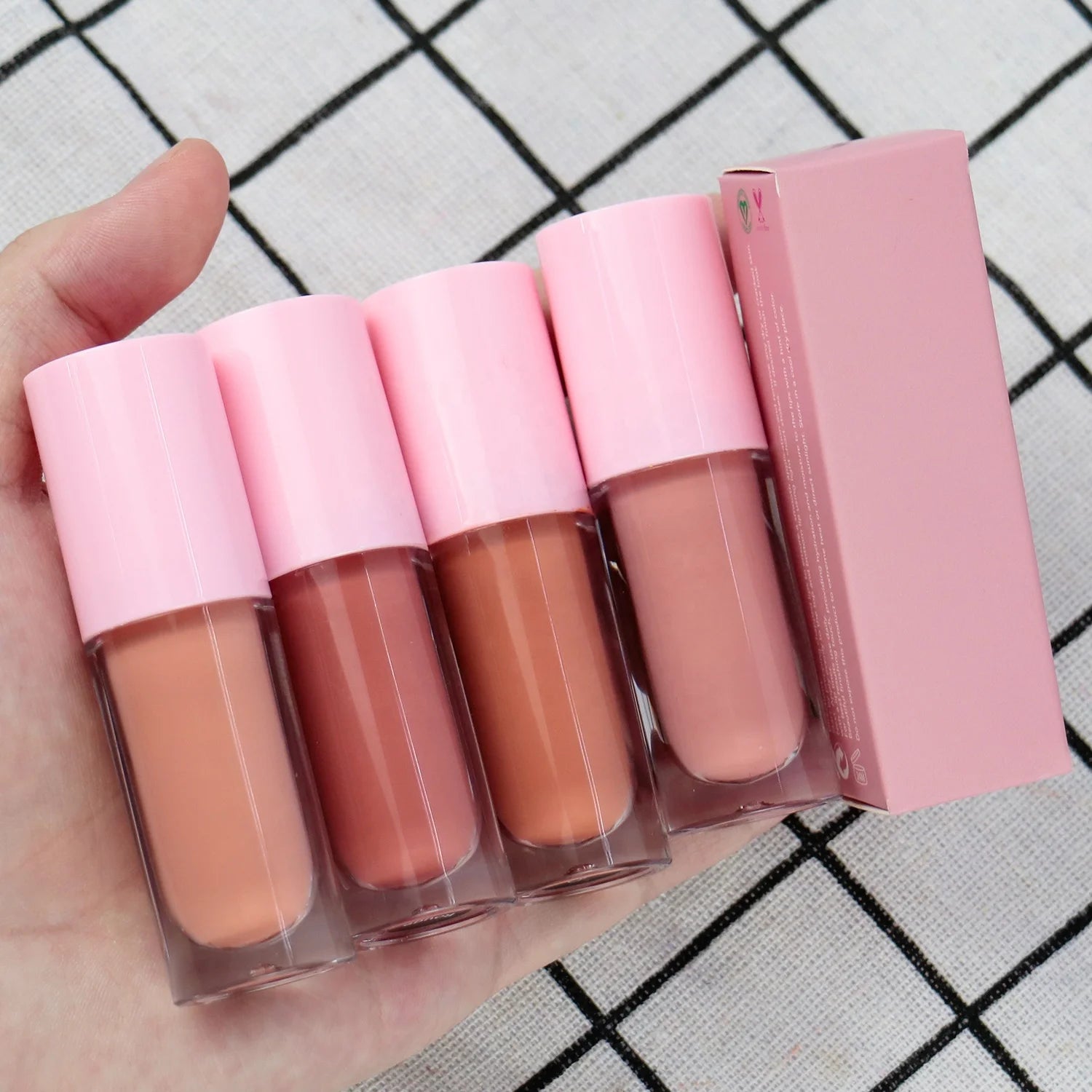 24 Colors Lip Stain Long Lasting Custom Lip Stain Private Label Waterproof Matte Lip Gloss
