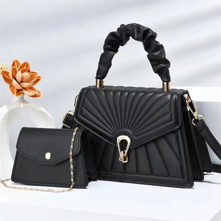 Yaojiang 2023 Hot Selling Ladies PU Leather Handbags Luxury Crossbody Shoulder Bags with Stone Pattern 15087
