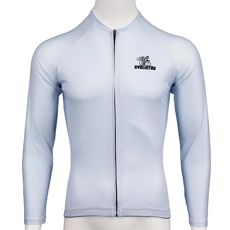 Oem Odm Long Sleeve Summer Bike Jersey Cycling Wear Man Cycling Jersey for Summer Factory