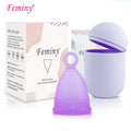 For Copa Reusable Menstrual Cup with Sterilizer 15~35ml Volume XS/S/L Sizes