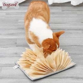 Direct Factory Non slip Travel Pet Mat for Slow Feeding Easy Travelling IQ Training Snuffle Mat Puppies Dog Training Mat