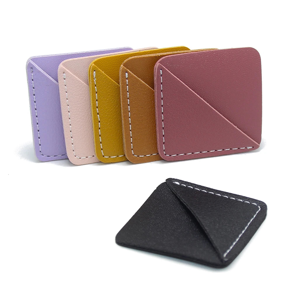 Teacher Student Children Gifts PU Leather Book Mark Office Page Marker Stationery School Read Paper Case Leather Corner Bookmark