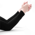 Custom Summer Black Basketball Running Golf Arm Sleeves Protection