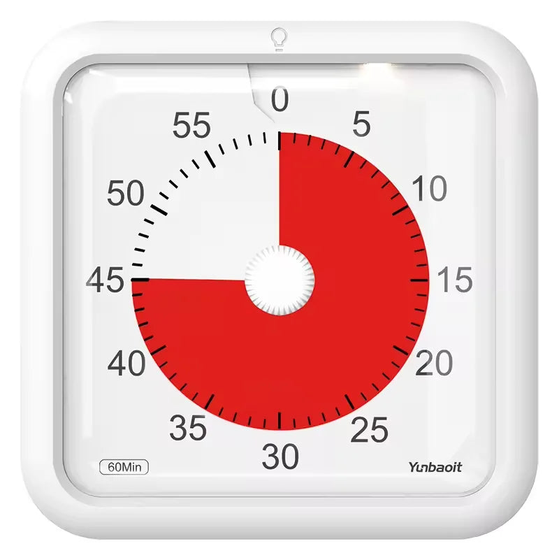 Wholesale Yunbaoit Visual Timer Toddlers 60 Minute Kid Countdown Timer Classroom Study Time Management Magnetic Visual Timer