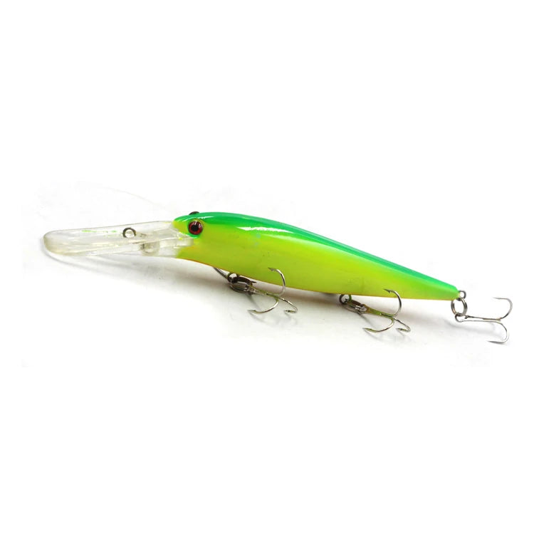 China Wholesale Hard Plastic Fishing Lure Minnow Deep Diving Sea Fishing Minnow Swim Bait 190mm
