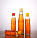 300ml 400ml 500ml Glass Cruet Bottle for Seasoning Oil Vinegar-Crown Cap Sealed for Restaurant and Kitchen Use
