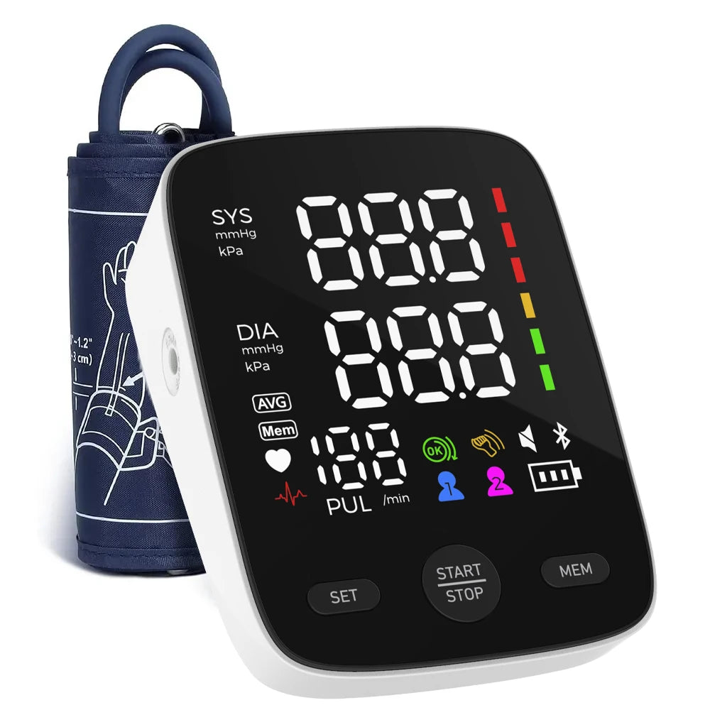 Factory Customization USB Recharge Upper Arm Bp Machine Digital Blood Pressure Monitors for Home Use