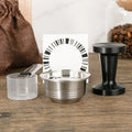 1Pod 1Tamper Set Reusable Coffee Capsules with Compatibility for VERTUOLINE Model for Coffee Filters
