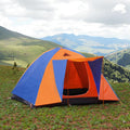 Quick Opening Double Layer Automatic Tent Moisture Proof Waterproof Polyester for Outdoor Camping Play