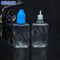 Trade Assurance 10ml 15ml 30ml Eye Drop Bottle PET Plastic Dropper Bottle Glue Bottles with Childproof Cap