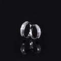 Abiding 925 Sterling Silver 3.25mm 3.5mm VS DEF Lab Grown Diamond Men Women Rings Wedding Eternity Bands Set for Couple