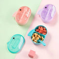 Plastic Baby Bowl Mash Serving Bowls With Spoon for Outside Use Baby Bowl Set