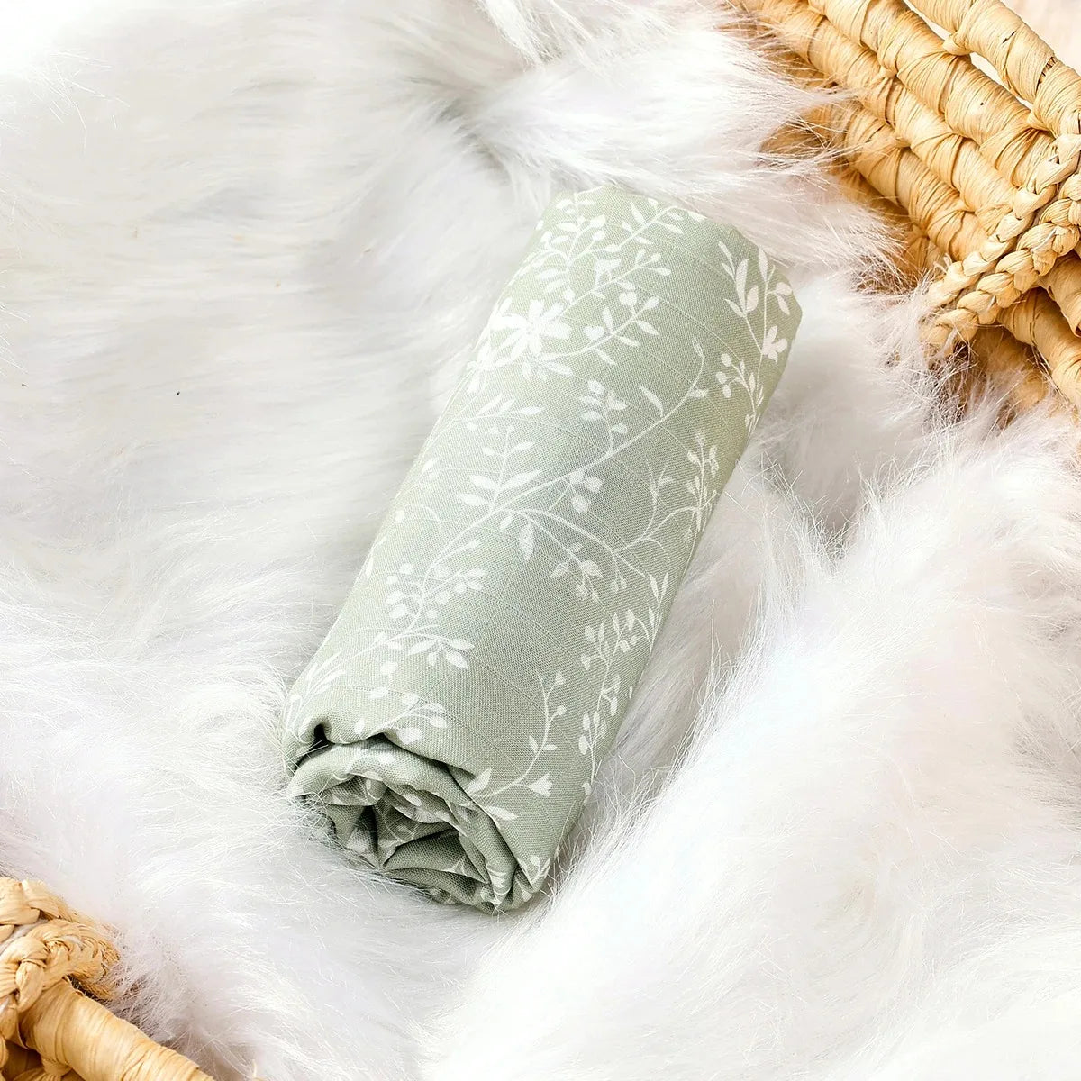 Kangobaby Customized Baby Muslin Blankets 100% Cotton 2Layers Soft Muslin Blankets Woven Baby Blanket Swaddling Support Sample