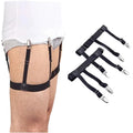 Hot Selling Men's Shirt Stay Leg Loop Garter Clip High Stretch Thickened Garter Belt