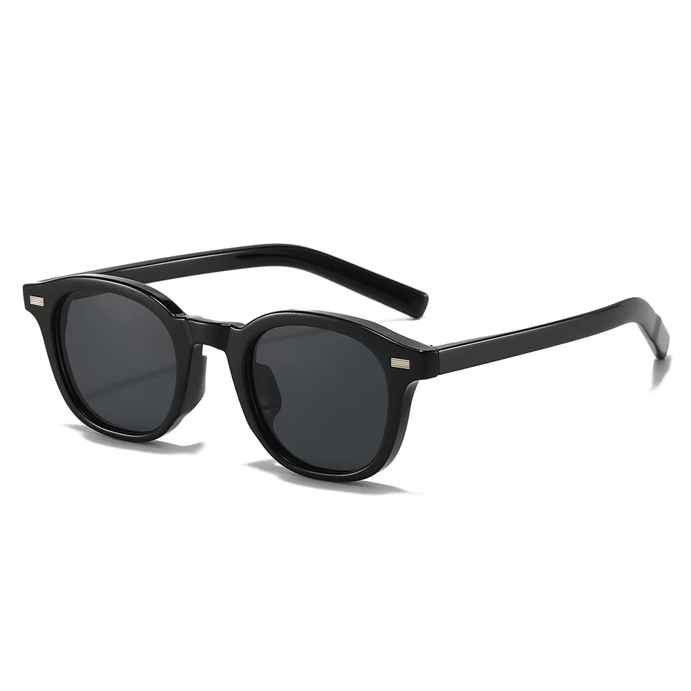 Trend 2024 Ins Round Eyeglasses Frames Custom Own logo Fashion Classic Vintage Sunglasses Men Women Beach Accessories