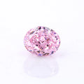 New Product Arrival High Carbon Diamond Oval Shape pink Cz Crushed Ice High Carbon Cubic Zirconia Stones