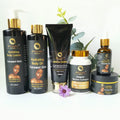 Private Label Organic Caramel Skin Care Set Natural Skin Glow Face Oil Moisturizing Facial Exfoliating Set