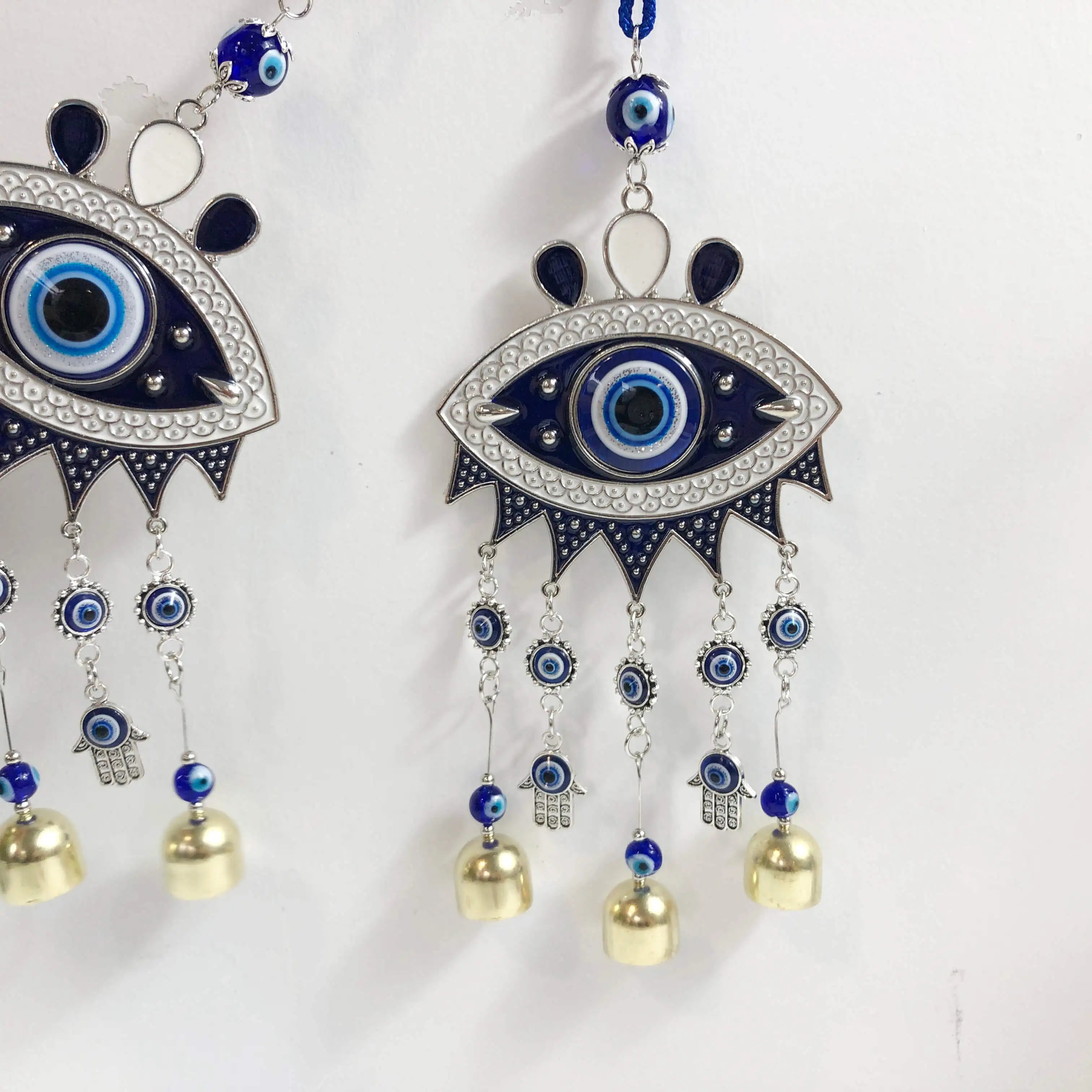 Hot Wholesale House Decorations Wind Chime Europe and the US Evil's Eyes Retro Boho Wall Bells Hanging for Home Decor Car