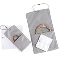 DIGU Custom Jewellery Drawstring Bag Gray Jewelry Fabric Pouch Multifunction Jewelry Bag Packaging Jewelry Pouch