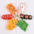 Simulation BBQ Food Shape Flatback Resin Charms Cabochon for Slime Kid DIY Mobile Phone Hairclip Keychain Decor Craft