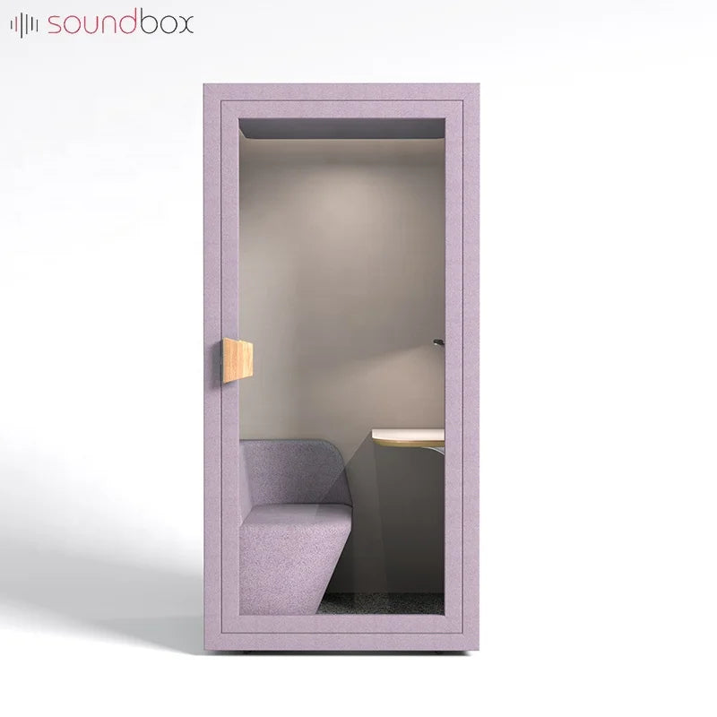 Soundbox Eco-friendly Office Pod With Furniture Office Home Pod Telephone Office House Pod