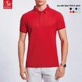 SK Men's Premium Sport Blank Uniform for Polo T-Shirts Embroidered Solid Golf Tactical Short Sleeve Plain Design Custom Logo