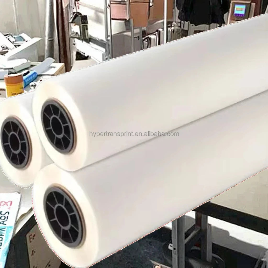 Special Offer 60cm Wide A3/A4 Double Sided PET DTF Heat Transfer Film Cold High Textiles for Plastic Transfer Paper Film