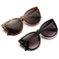 Sun Glasses Female Eyewear Blue Sunglasses Brand Designer New Cat Eye Women Sunglasses Tinted Color Lens Shaped