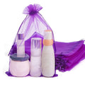 8x12 Inches Organza Gift Bags with Drawstring Mesh Cosmetics Bags for Presents