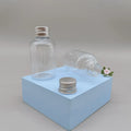 Hot Sale 50ml Round Plastic Bottle With Aluminum Screw Cap