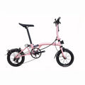 Mint  BOB 3-14K 14inch 3 Speed Tri-folding Bicycle Portable Clip Brake Student Children's Lightweight Folding Bike