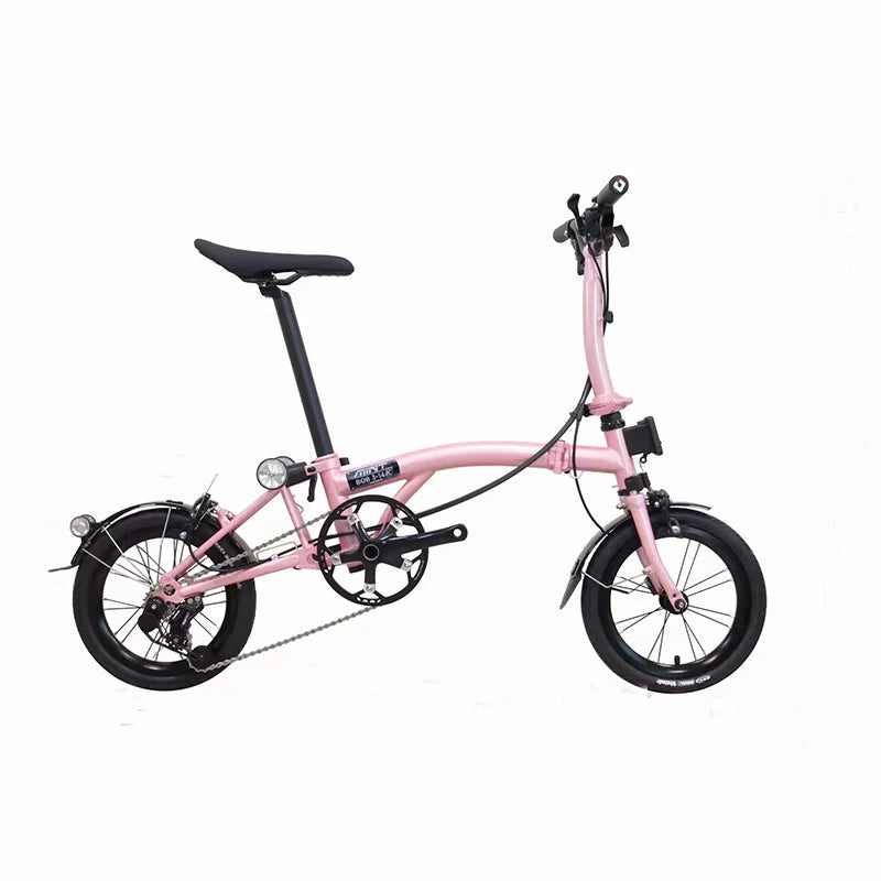 Mint  BOB 3-14K 14inch 3 Speed Tri-folding Bicycle Portable Clip Brake Student Children's Lightweight Folding Bike