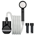 Portable Electric Rechargeable Outdoor Showerhead Camp Shower Pump Convenient Design Hiking Beach Pet Cleaning-Traveling